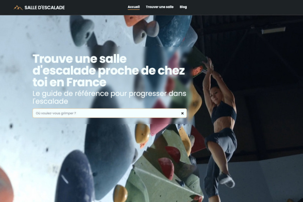 Salle d'escalade