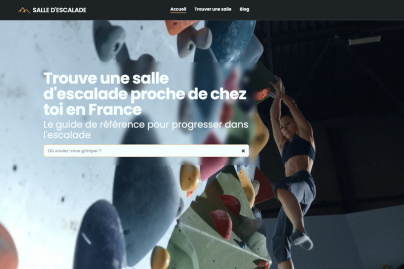 Salle d'escalade